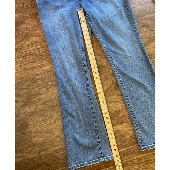 Anthropologie Jeans 14 Bootcut Mid Rise Stretch Denim Medium Wash EUC - Picture 7 of 8